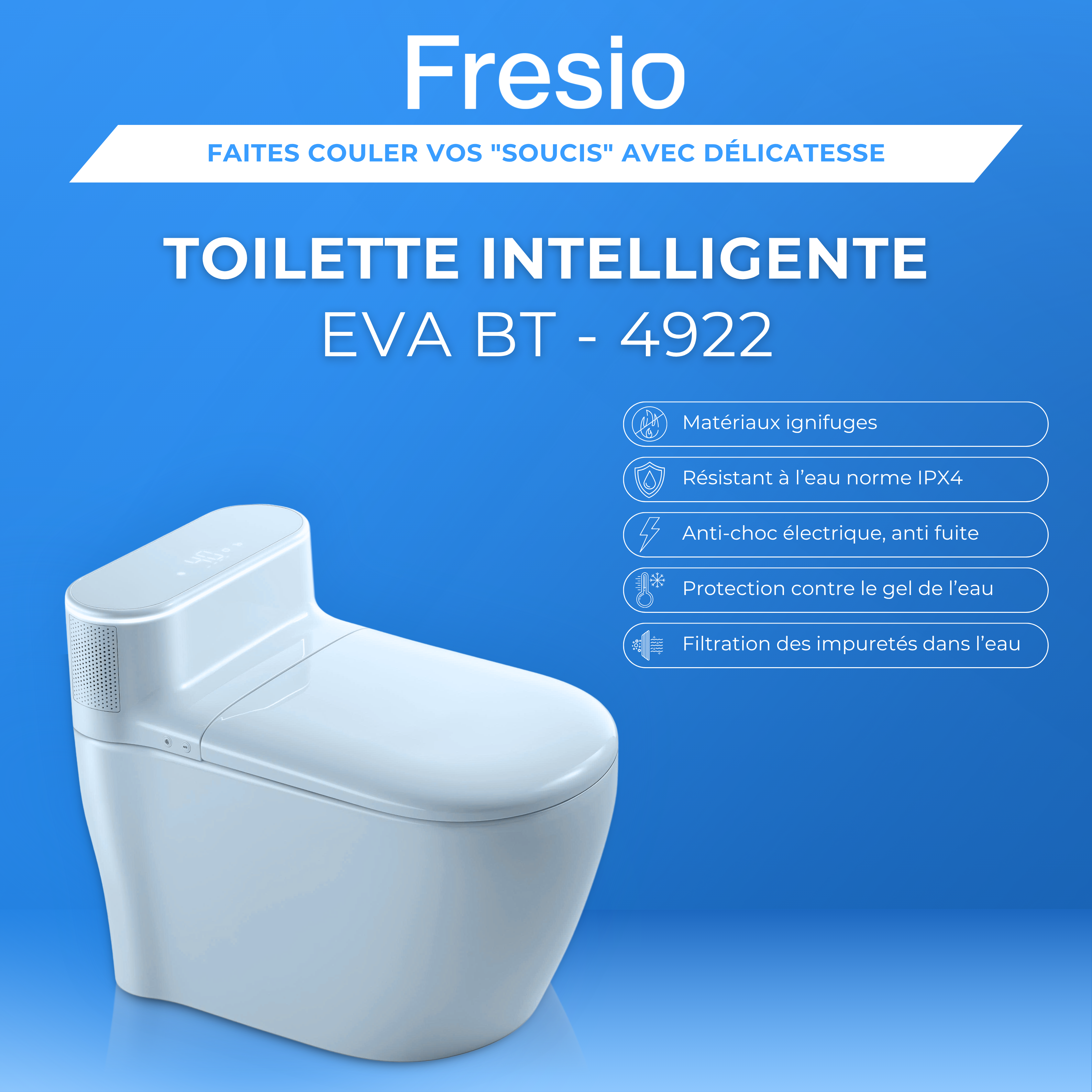 Toilette Intelligente Eva BT - 4922